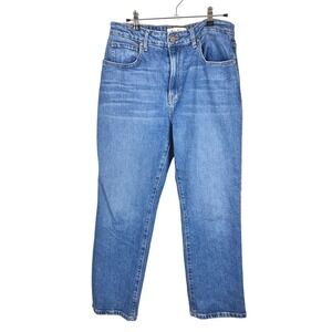 Nellie Atelier The Kate High-Rise Straight Jeans Size 30 USA Minimalist Denim
